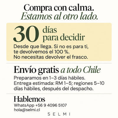 SELMI · Garantía, envío y contacto